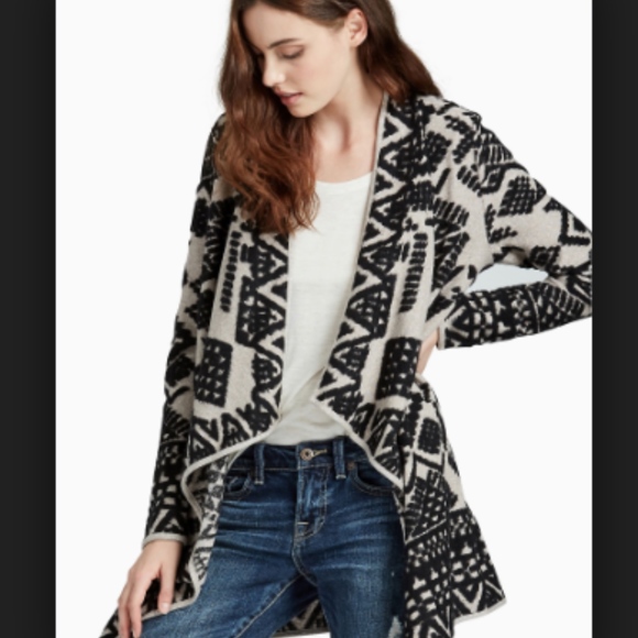 lucky brand aztec sweater